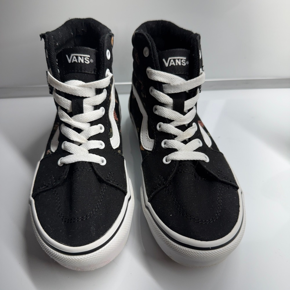 Vans Filmore‎ Floral Canvas Hight Top Sneaker Youth Size 2 Missy Platform